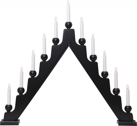 Stellan candlestick (Musta)