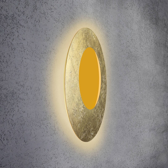 Escale Blade Open -LED-seinävalo RGB+W kulta 79 cm