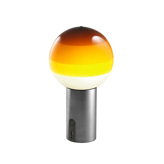 MARSET Dipping Light-pöytävalo meripihka/grafiitti