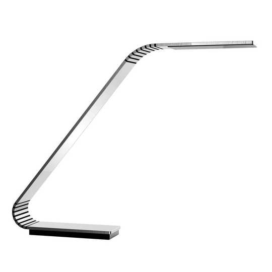 TRAE Maze X LED-työpöytälamppu, 4 000 K alumiini