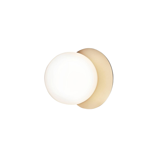 Nuura Liila 1 Medium-seinävalo 1x, kulta/valkoinen