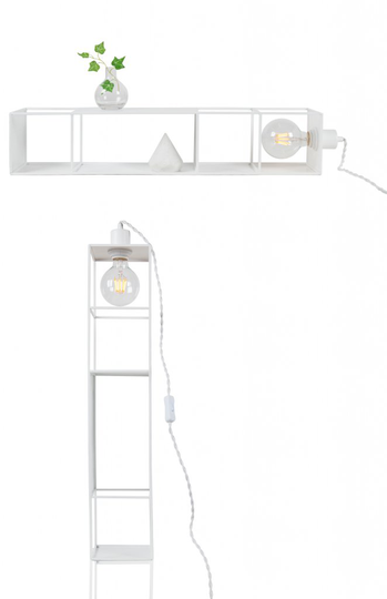 Shelfie long wall light (valkoinen)