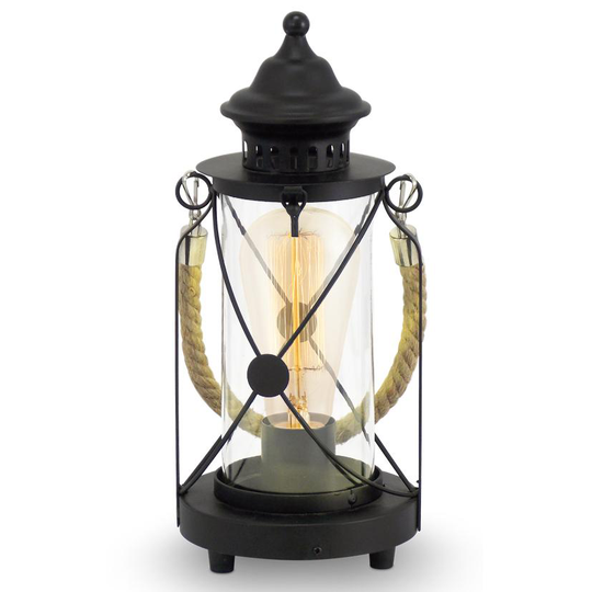 Bradford bordlampa (musta)