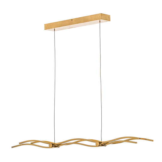 Escale Silk -LED-riippuvalaisin, lehtikulta 120 cm