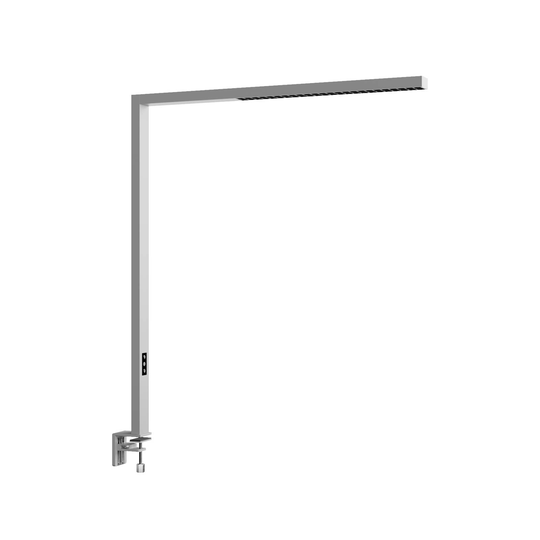 Arcchio Jolinda LED-toimistoklipsivalaisin, hopea
