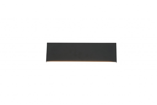 Concha LED wall lamp 28cm anthracite