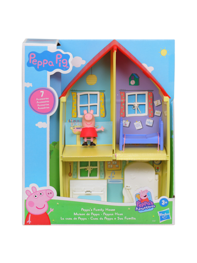 Peppa pig leikkisetti pipsa possun talo