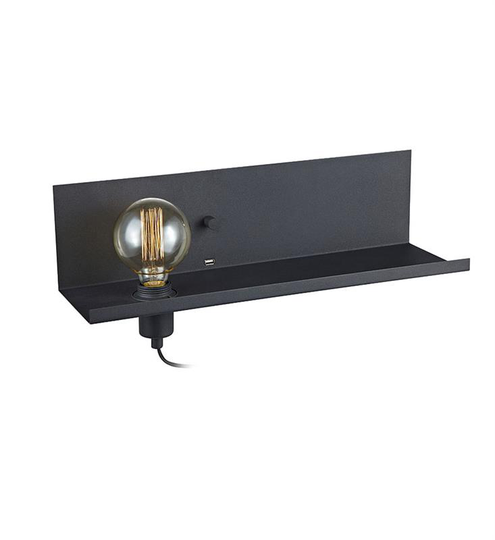 Multi wall lamp (musta)
