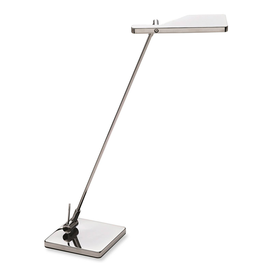 LEDS-C4 Elva -LED-työpöytälamppu 3 000 K, kromi