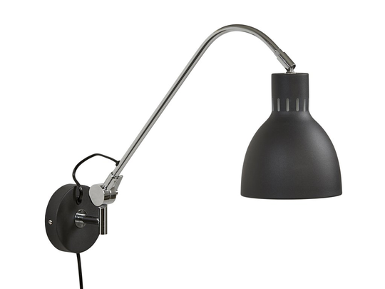 Gotland wall lamp (musta)