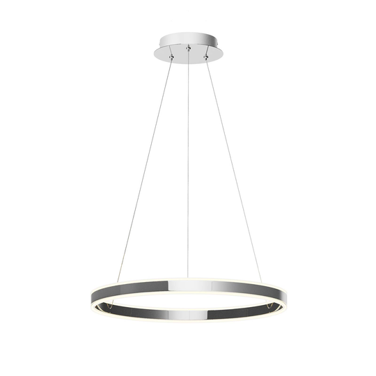 LED-riippuvalo Lyani, kromi, himmennettävä, 60 cm