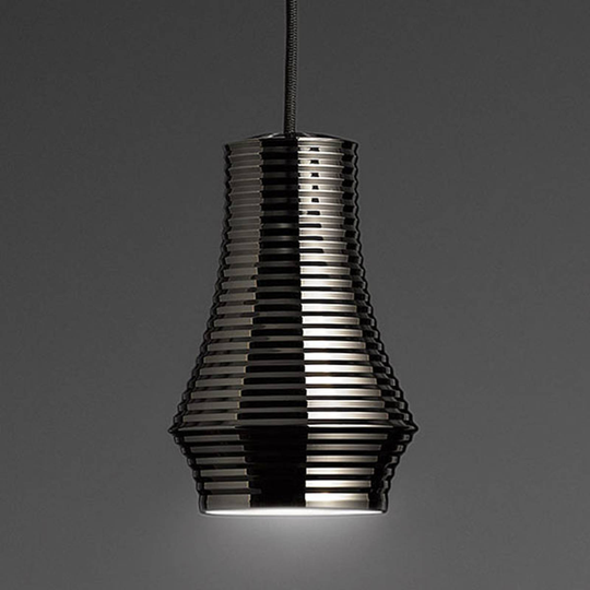 Bover Tibeta 01 - LED-riippuvalaisin, kromi-musta