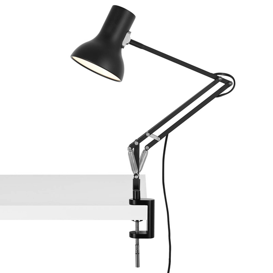 Anglepoise Type 75 Mini -klipsivalaisin musta