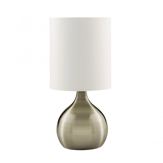Melwin bordlampa touch (antiikki messinki)