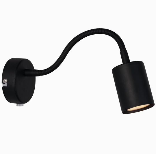 Explore flex wall lamp (musta)
