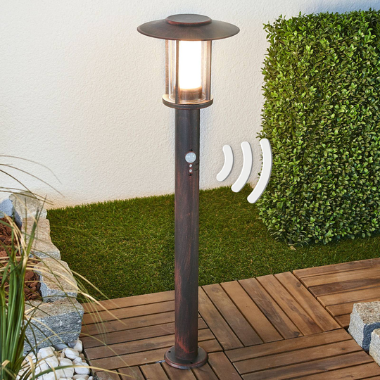 LED-pollarilamppu Pavlos tunnistimella