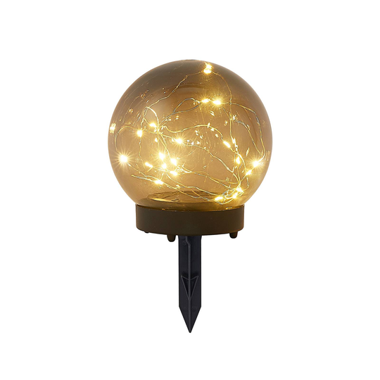 Lindby Tjelle aurinkokäyttöinen LED-valaisin 15 cm