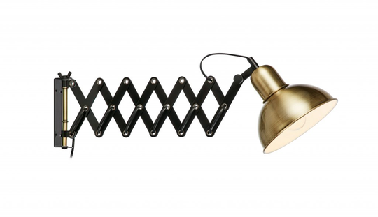 Riggs wall lamp (Antiikki messinki)