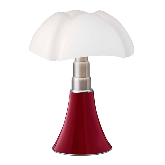 Martinelli Luce Minipipistrello -valo punainen