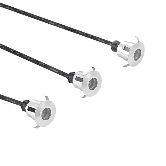 Lindby Gracelle -LED-uppovalo 3 kpl, pyöreä