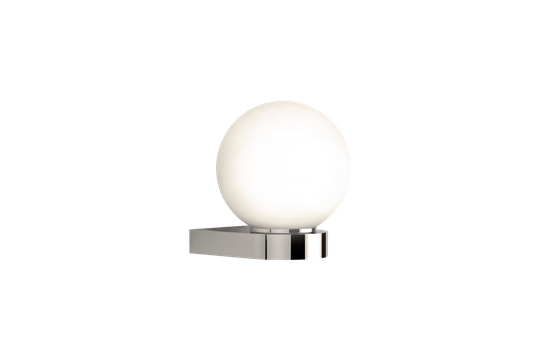 TORA wall lamp bathroom, chrome (Opaali)