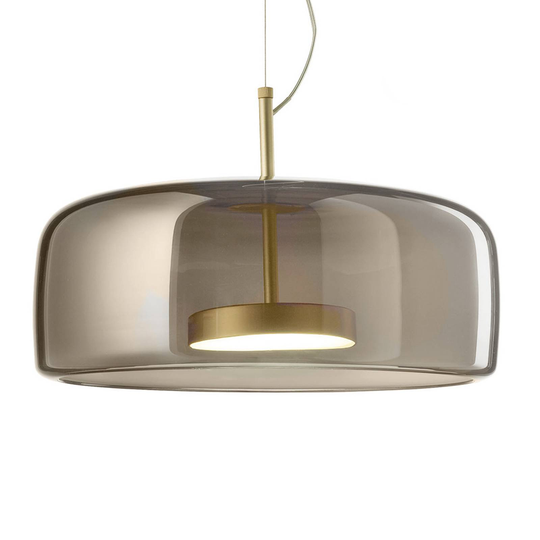 LED-riippuvalaisin Jube SP 1G lasivarjostin harmaa