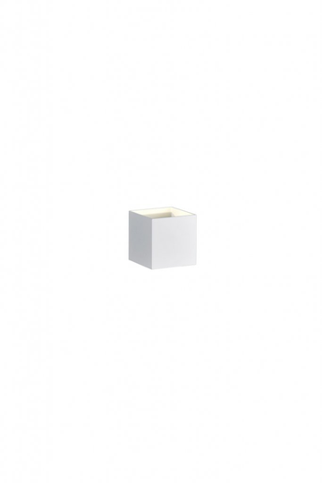 Louis LED wall light m-white