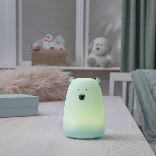 Big Bear -LED-pöytälamppu, yövalo, värin vaihto