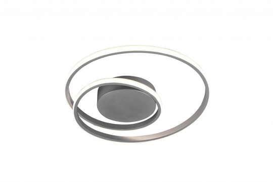 Zibal ceiling lamp titanium