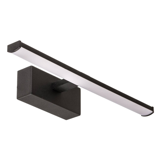LED-seinävalaisin Nala, musta, leveys 30 cm