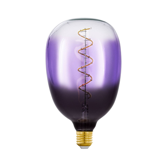 LED-lamppu E27 4W T120 1.800K Filament purple dim
