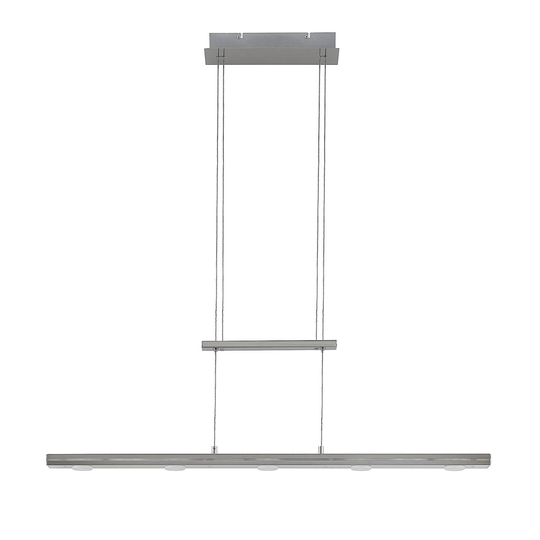 Lindby Naiara -LED-riippuvalaisin, nikkeliä