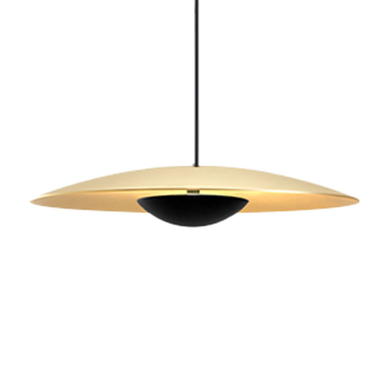 MARSET Ginger-LED-riippuvalo, Triac Ø20cm messinki