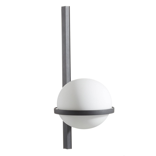 Vibia Palma 3710 LED-seinävalaisin, grafiitti