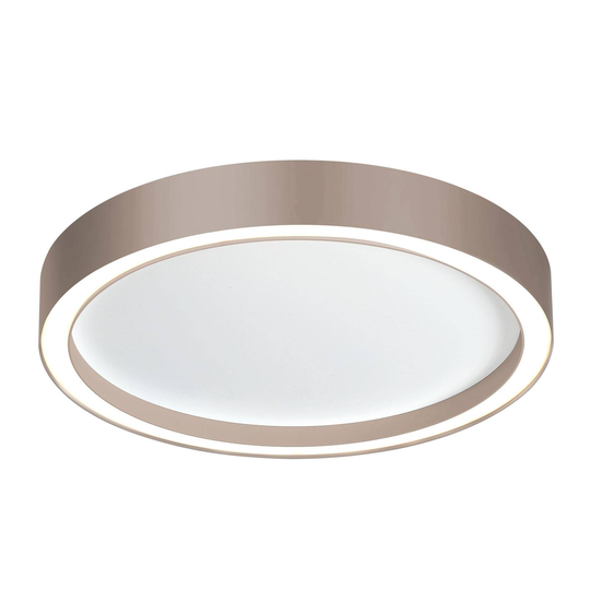 Bopp Aura LED-kattovalaisin Ø 30 cm taupe
