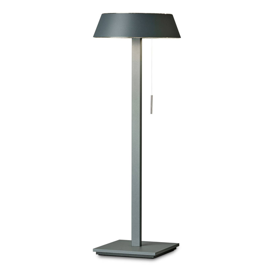 OLIGO Glance LED-pöytälamppu, matta harmaa