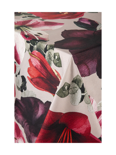 Amaryllis-pöytäliina 145 x 250 cm