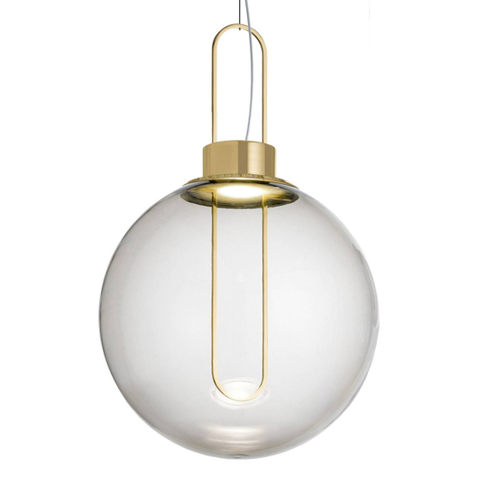 Modo Luce Orb LED-riippuvalaisin, messinki Ø 40 cm
