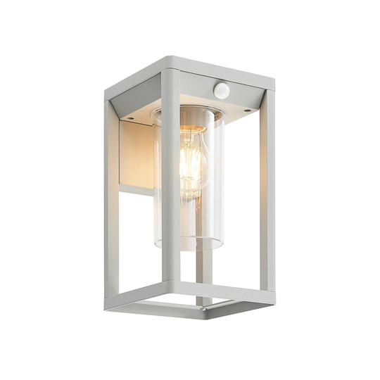 Lindby Estami -seinälamppu, tunnistin, hopean