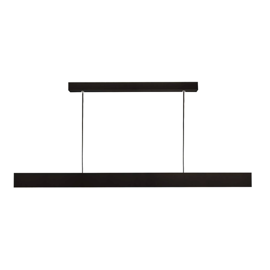 LED-riippuvalaisin Apollon, pituus 146 cm, musta