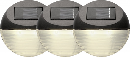 Fency solar cell wall lamp (Beige / ruskea)