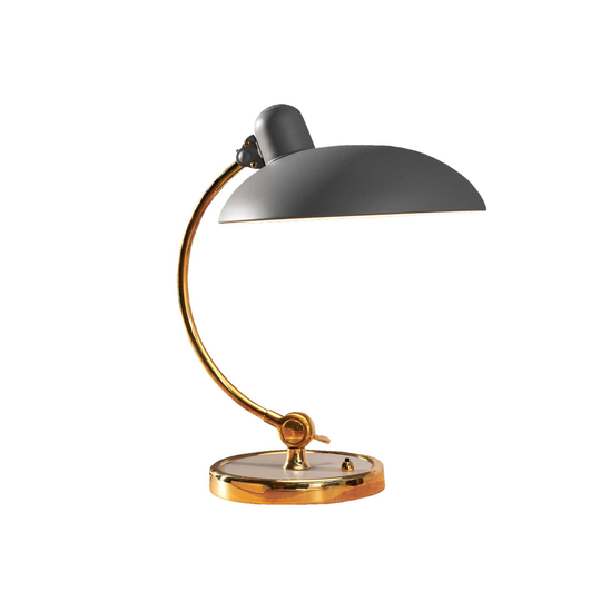 FRITZ HANSEN Kaiser Idell Luxus mattaharmaa/messin