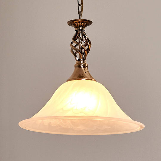 1-lamp. vanhamessinkinen CAMEROON-riippuvalaisin