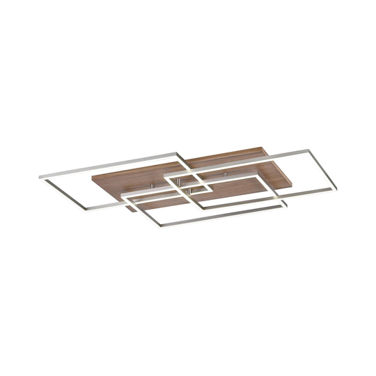 Paul Neuhaus Palma -LED-kattovalaisin, CCT, kehys