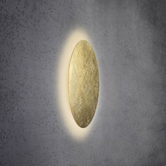 Escale Blade -LED-seinävalaisin, lehtikulta Ø59 cm