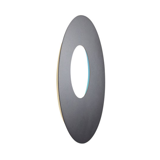 Escale Blade Open-LED-seinävalo RGBW harmaa Ø59cm