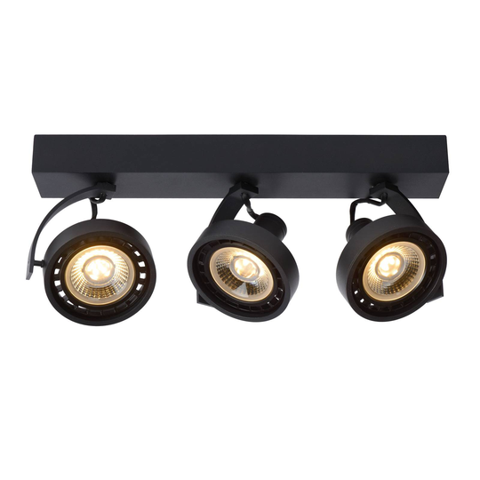 LED-kattokohdevalo Dorian 3-lamppuinen dim to warm