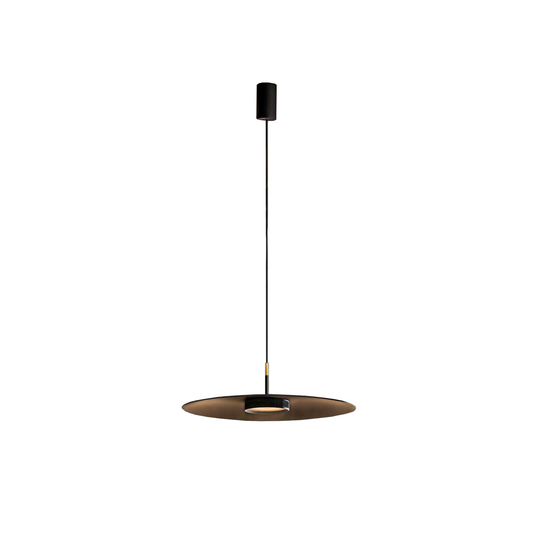 OLEV Overfly plus -riippuvalo musta/kulta Ø 75 cm