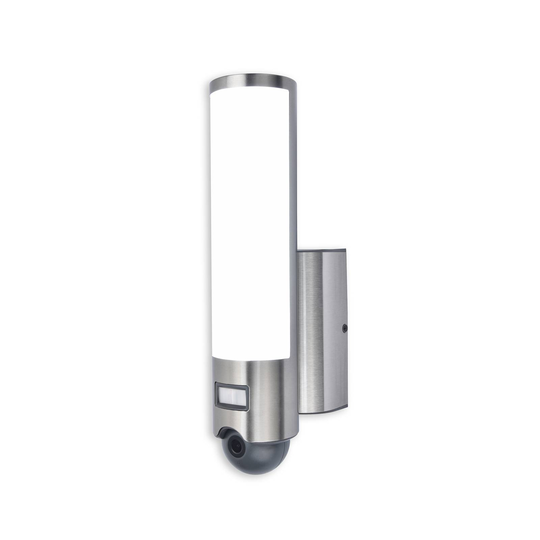 Eco-Light Elara -LED-ulkovalaisin, harmaa, kamera