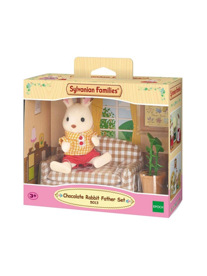 Sylvanian families suklaapupuisä ja sohva
